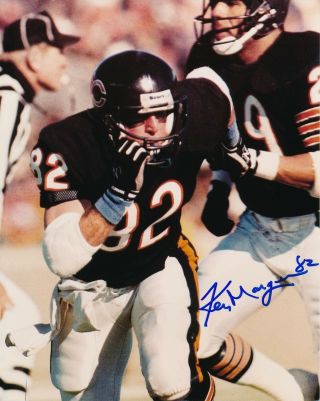 Chicago Bears Ken Margerum Signed 8x10 Photo Bowl Xx 1985 Sb 85 Msb