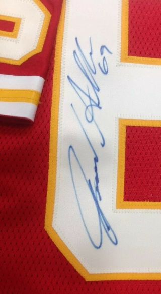 Jared Allen Autographed Signed Chiefs 2008 GAME ISSUE JERSEY PSA DNA 3