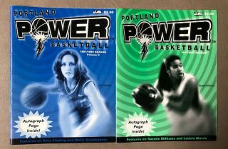 Portland Power Abl Collectibles.  Programs,  Stickers,  Schedules & More