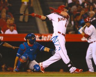 Kaleb Cowart Signed 8x10 Photo Los Angeles Angels With