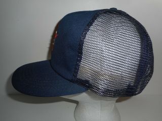Vintage 80s Annco Houston Astros Trucker Snapback Cap Hat 2