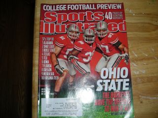 Sports Illustrated,  Ohio State Football Cover,  College Football Preview 8/2010
