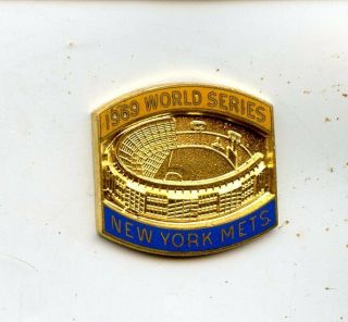 1969 York Mets World Series Press Pin