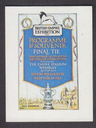 Panini - Football 84 - 246 1923 Fa Cup Final - Bolton V West Ham