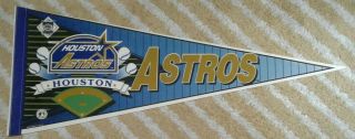 Houston Astros Full Size Mlb Baseball Pennant 1994