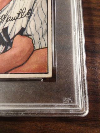 1952 Bowman Mickey Mantle 101 PSA 5 EX CENTERED Great Color Just Graded 3