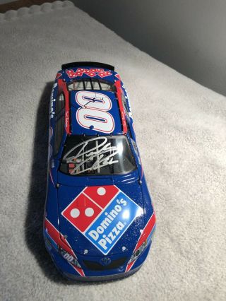 2007 Dominos Pizza 1/24 Camry Autographed By David Reutimann