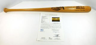Mickey Mantle Signed Baseball Bat Jsa Auto Da029562