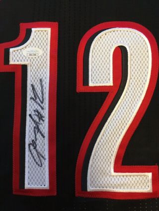 Lamarcus Aldridge Signed Game Portland Trail Blazers Jersey (Lue LOA & JSA) 4