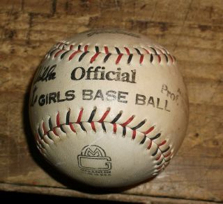 1948 Official All American Girls Professional Baseball League 10 " Ball