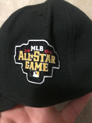 2006 Roy Oswalt Game Worn All Star Cap Hat Houston Astros W/ 3