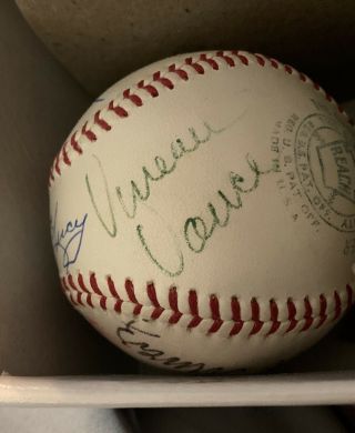 Unknown Ball Mystery Signed Autographed Baseball 12 I Love Lucy Writing 5