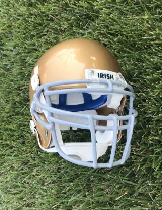 Mid 1990s Notre Dame Schutt Pro Air Football Helmet