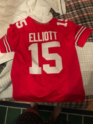 Nike Ohio State Ezekiel Elliott Football Jersey Size Small 2