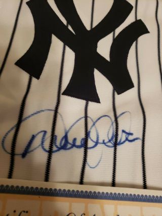 Derek Jeter Signed Yankees 2 Jersey Steiner Authentic Auto 2
