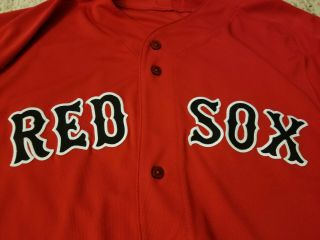 2018 Boston Red Sox Issued Nathan Eovaldi Jersey MLB Game Un - Un - Worn 7