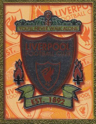 Merlin - Premier League 1997 - 1998 - Club Badge - Liverpool - 313
