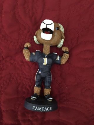 Los Angeles Rams Rampage Mascot Bobblehead NFL 5.  5 