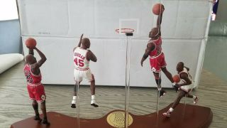 Michael Jordan Lifetime Achievement 4 Pc Figurine by Danbury 2