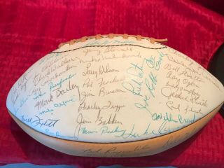 1965 St Louis Football Cardinals 42 Signatures Charley Trippi