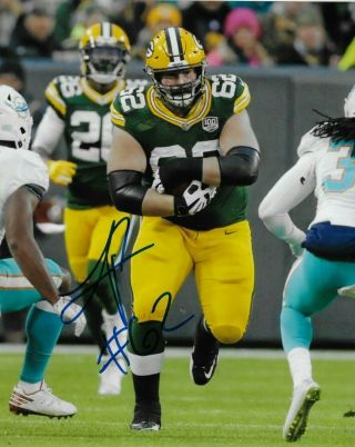 Lucas Patrick Signed 8x10 Photo Green Bay Packers Autograph With