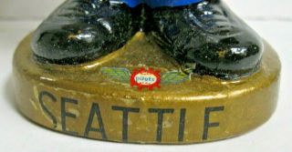 Seattle Pilots Baseball Bobble Head Nodder Gold Base MIB Sports Specialty W/ Box 3
