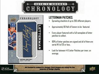 Detroit Red Wings 2018/19 18/19 UD Chronology Master Case Break 3 16X Boxes 5