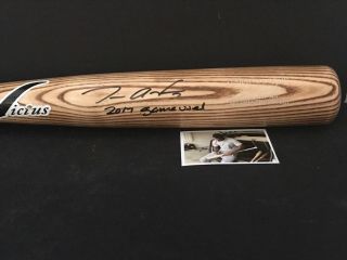 Tim Anderson Chicago White Sox Autographed Signed 2017 Game Cracked Bat A