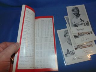 1985 St.  Louis Cardinals Media Guide.  & photos - Ozzie Smith 2