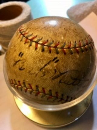 Babe Ruth,  Howard Ehmke Signed Baseball