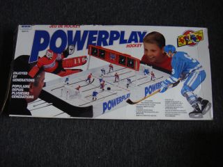 Irwin 3d Powerplay Hockey Game & Manuals - 1990 