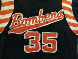 Authentic Sf Bay Bombers Game - Worn Roller Derby Jersey - Lou Donovan 