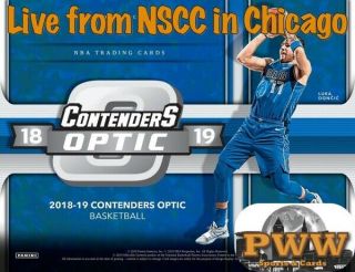 Indiana Pacers 2018 - 19 Contenders Optic Basketball 10 Box Case Break 1