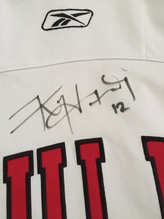 Kirk Hinrich Chicago Bulls Autographed Game Worn 2004 - 05 Warm Up Jacket 6