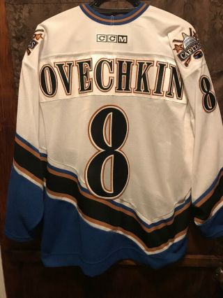 Alex Ovechkin Throwback Rookie Style Xxl Washington Capitals Ccm Hockey Jersey
