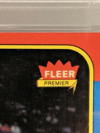 1986 Fleer Basketball Michael Jordan ROOKIE RC 57 PSA 9 - Pack Fresh Gem 3