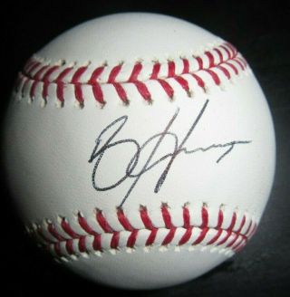Bryce Harper Signed Autograph Official Baseball Mlb Certified Phillies Nationals