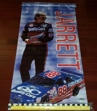 1997 Racing Reflections Dale Jarrett 88 Quality Care Photo Banner