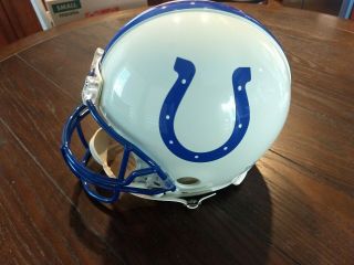 Johnny Unitas Signed Authentic Proline Helmet 4