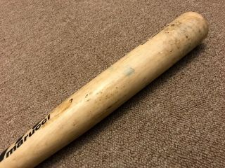 Kevin Kiermaier MLB Holo Game Bat 2017 Tampa Bay Rays POUNDED 8
