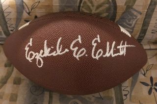 Ezekiel Elliott Signed Official Nike Football Ohio State Buckeyes Rb Cowboys