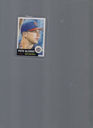 2019 Topps Now Pete Alonso " The Living Set " Rookie Card 176