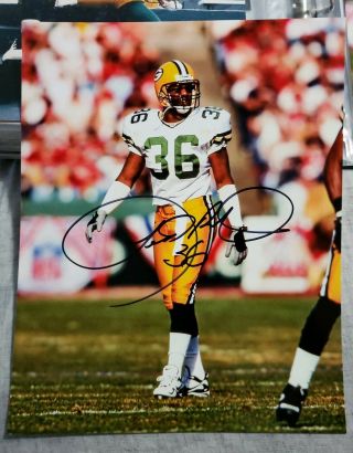 Autographed Leroy Butler Green Bay Packers Hand Signed 8x10 Photo Picture