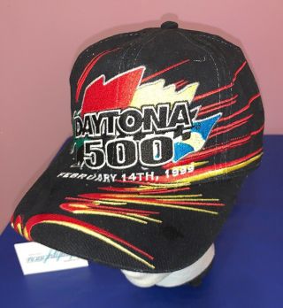 Vtg Daytona 500 1999 Vintage Snapback Hat “The Great American Race” NASCAR 90’s 2