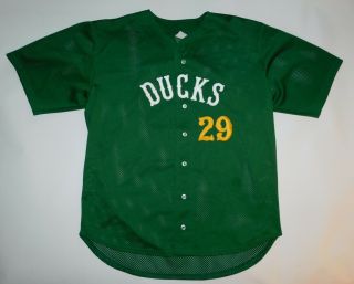 Vintage Retro Oregon Ducks 29 Ncaa College Baseball Jersey Stitched Men 