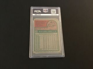 1975 Topps Willie Stargell 100 PSA 8 Baseball Card 2