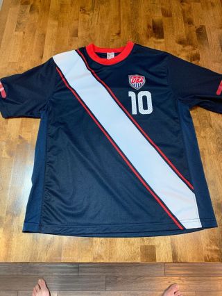 2010 Usa Landon Donovan Soccer Away Jersey Shirt Kit Xl