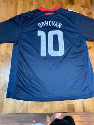 2010 USA Landon Donovan Soccer Away Jersey Shirt Kit XL 5