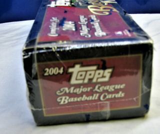 TOPPS 2004 FACTORY BASEBALL CARD HOBBY SET EXCLUSIVE RED BOX SET 6