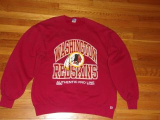 Vintage 1995 Russell Athletic Washington Redskins Sweatshirt Mens Xl